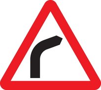 Bend to right