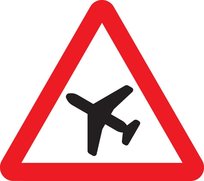 Low-flying aircraft or sudden aircraft noise