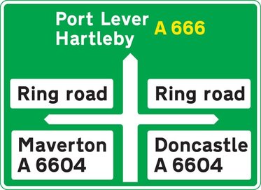 Primary route forming part of a ring road